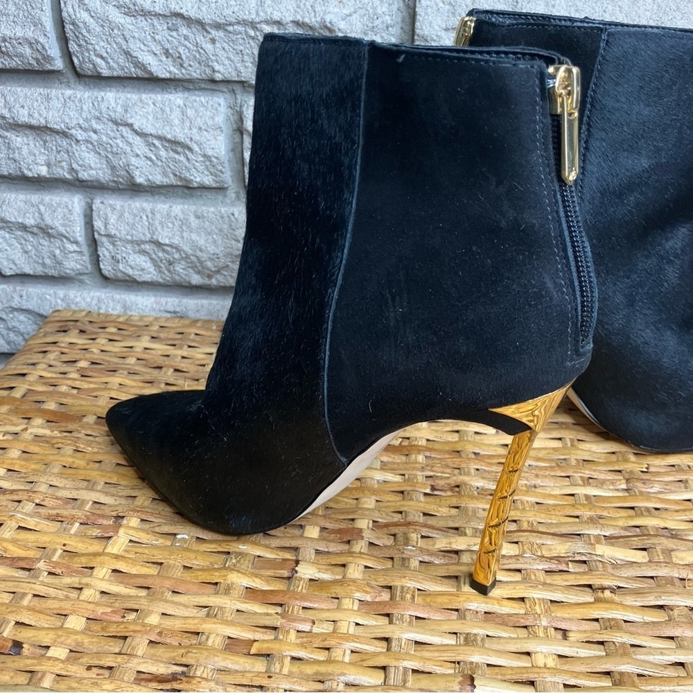 Sam Edelman Sandy Calf Hair Ankle Boot - Picture 9 of 11